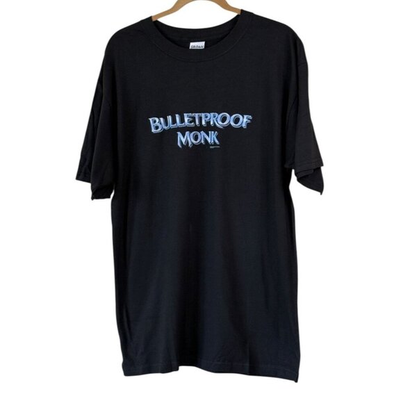 Gildan Activewear "Bulletproof Monk" Promotional Short Sleeve Tee Shirt Black Si - Picture 5 of 5